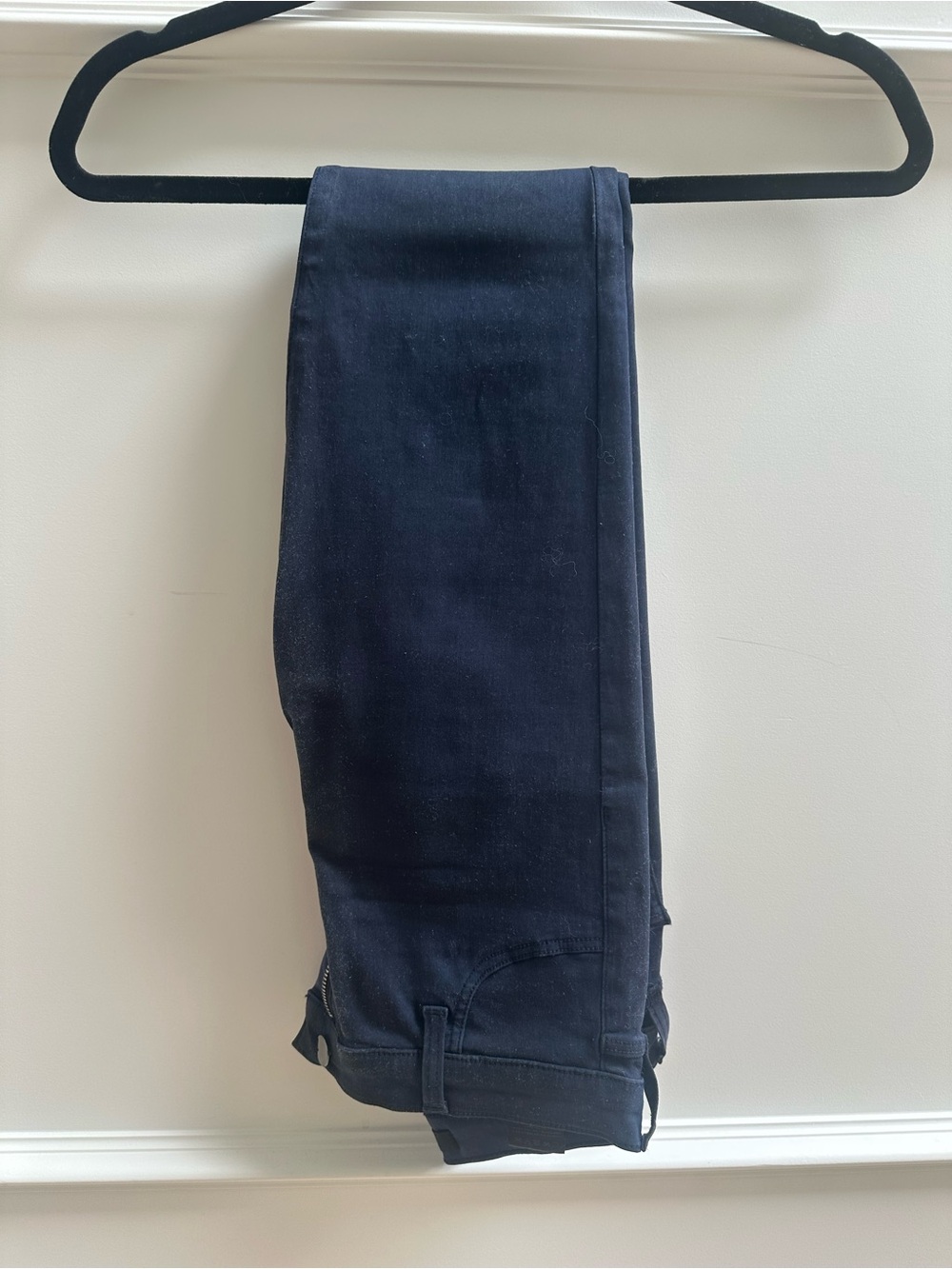 J Brand Women’s Navy Skinny Coated Jeans